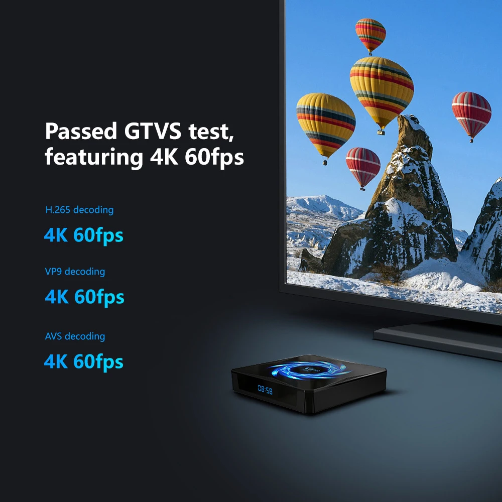 IPEGA X96Q Max Smart Android 9.0 TV Box 4GB RAM 32/64GB H.265 Wifi Media player 4K for Google Youtube Set Top Box
