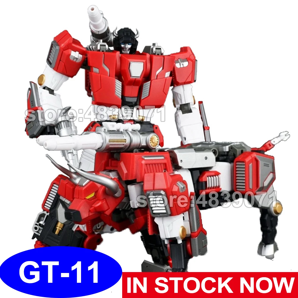 GenerationToy Фигурки игрушки GT 11 GT11 Red Bull Sideswipe чудовище воин деформация робот