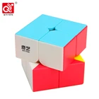QiYi QiDi W 2x2 скоростной куб 50 мм QiDiW S Обучающие игрушки для начинающих головоломка магический куб стикер s стикер детские игрушки