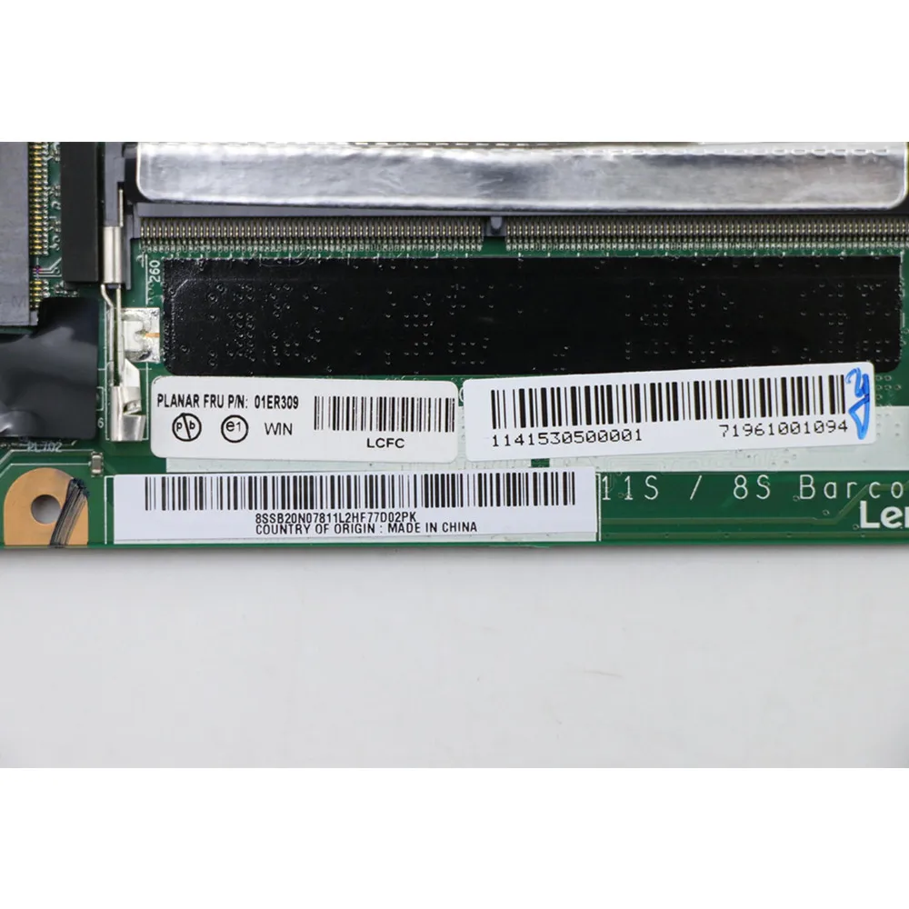 Lenovo Thinkpad T470S i7-7500U 8G Laptop Motherboard FRU 01YR135 01ER309 01YR134 01ER308 01YR136 01ER310 01YR137 01ER311 | Компьютеры и