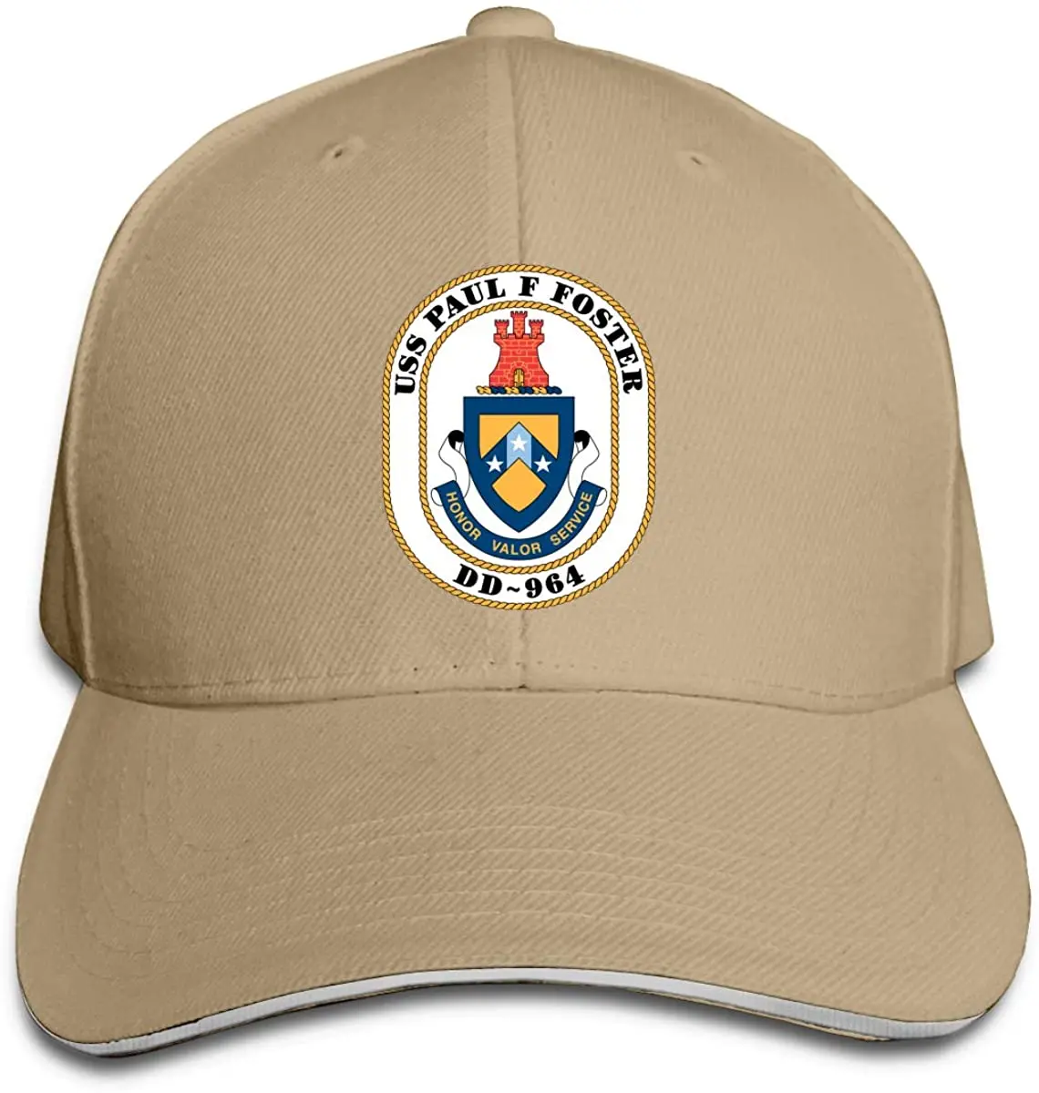 

Navy USS Paul F Foster Dd-964 Baseball Caps Sandwich Caps