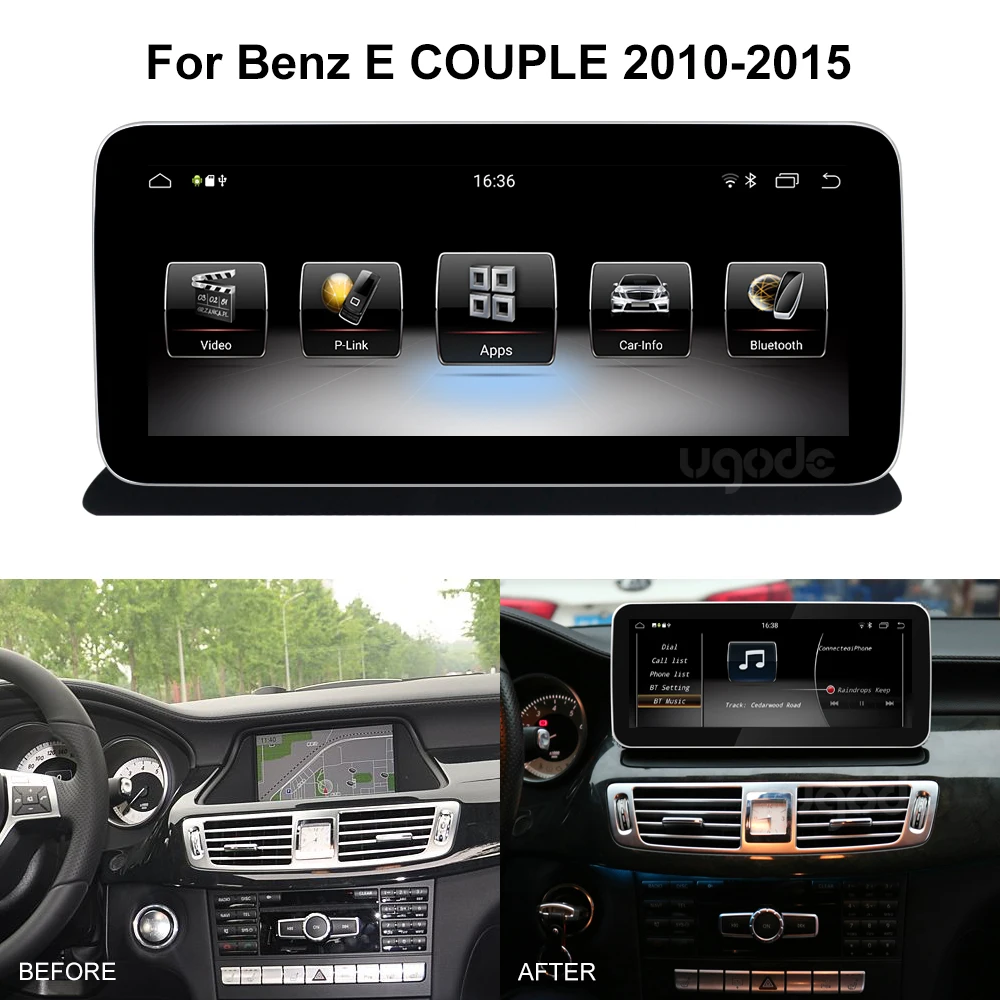 Ugode 2010-15 W218 Android 9 0 экран автомобильный gps навигация Мультимедийная система