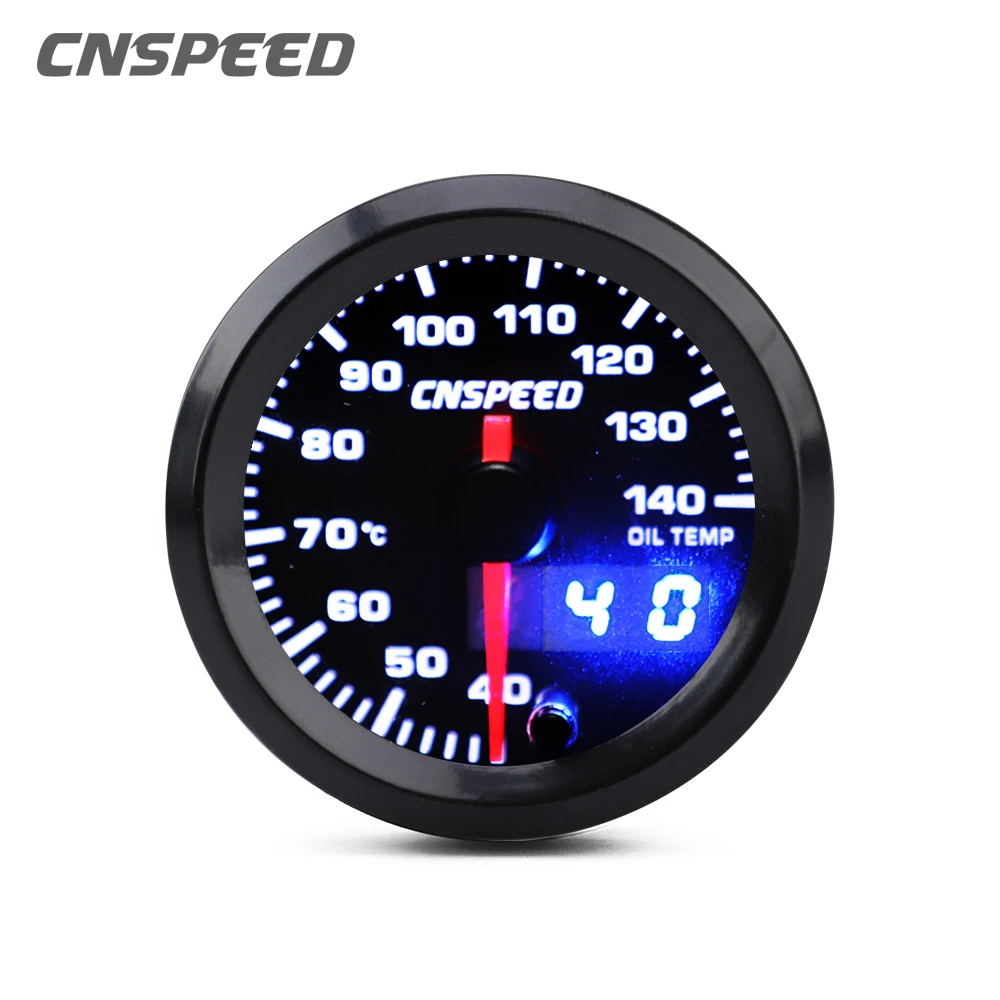 Автомобильный измеритель температуры масла 2 дюйма 52 мм 7 цветов 40 140 градусов по