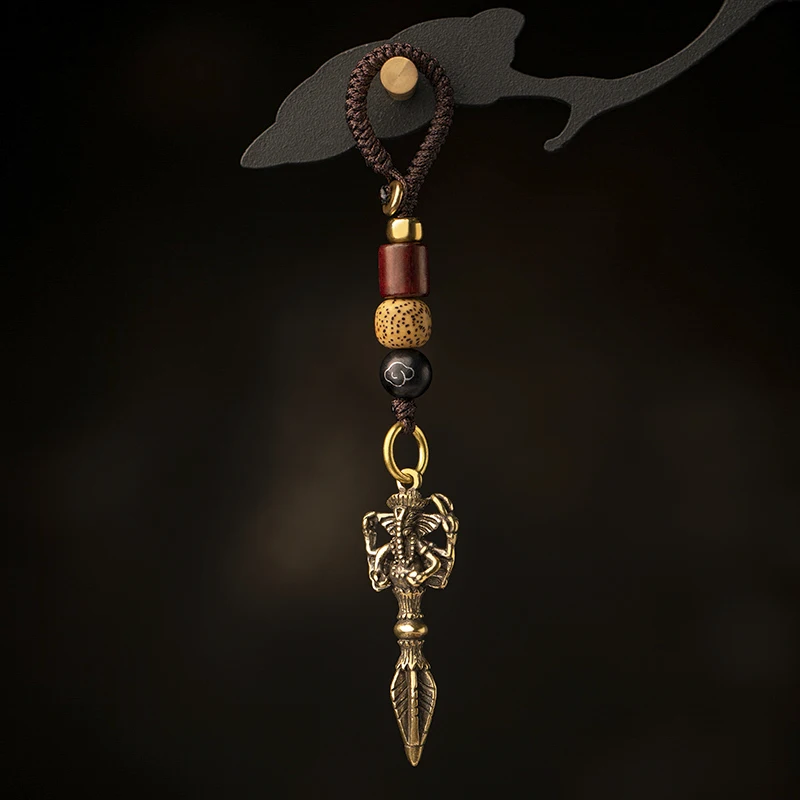 Медный слон Бог пестик фигурки ваджры шнурки подвески тибетский буддизм