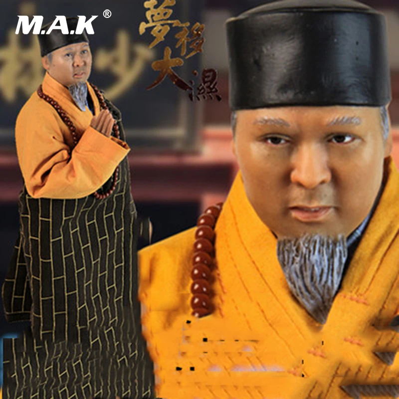 Новинка 1/6 Мужская фигурка Шаолинь храм Abbot Wet Dream Master голова модель Аксессуар Для