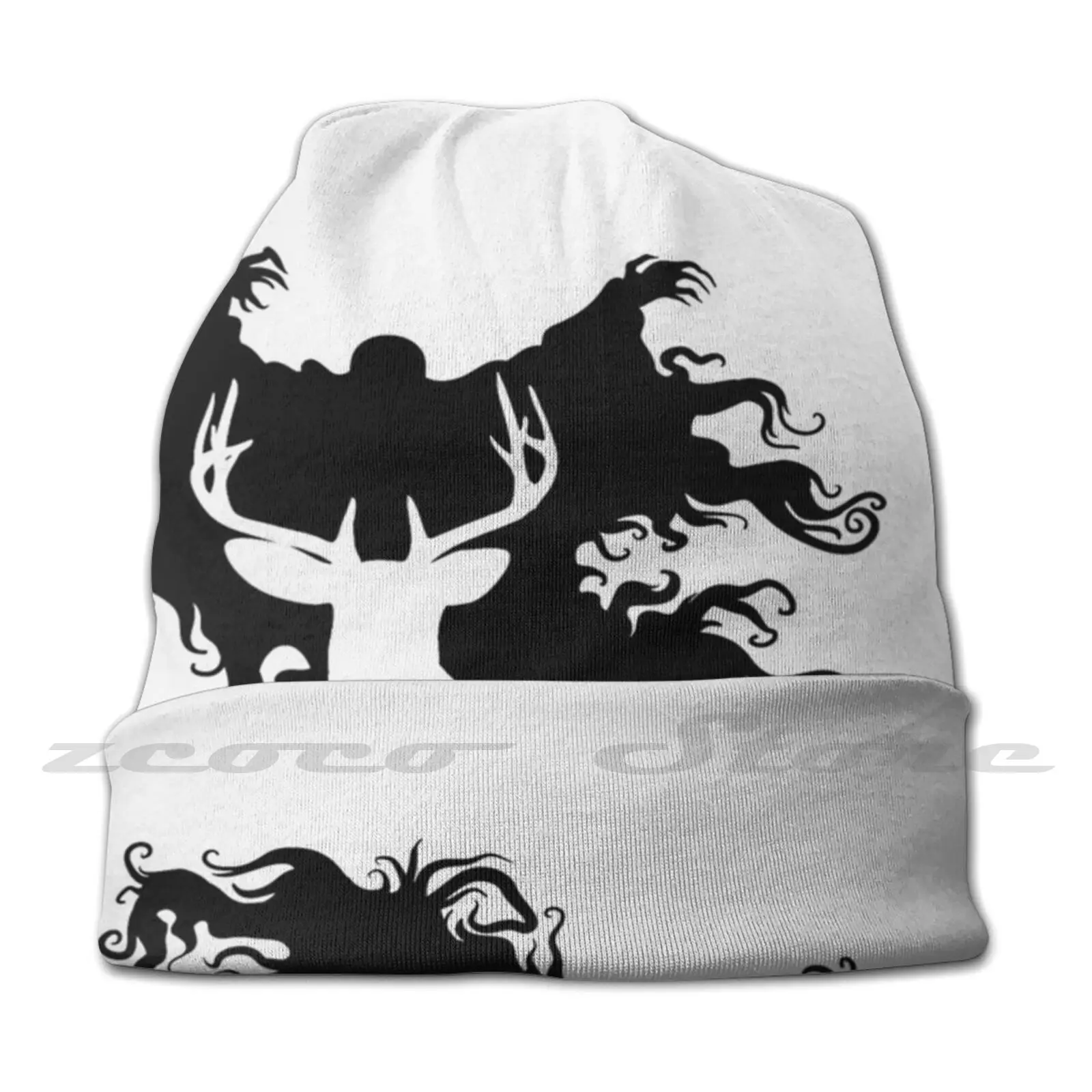 Вязаная шапка с оленем для взрослых и детей Кепка уличных видов спорта дышащие