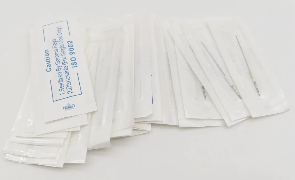 Иглы для перманентного макияжа бровей 2000 шт. 1 2 5 7RL 5F 7F тату иглы и губ наконечники