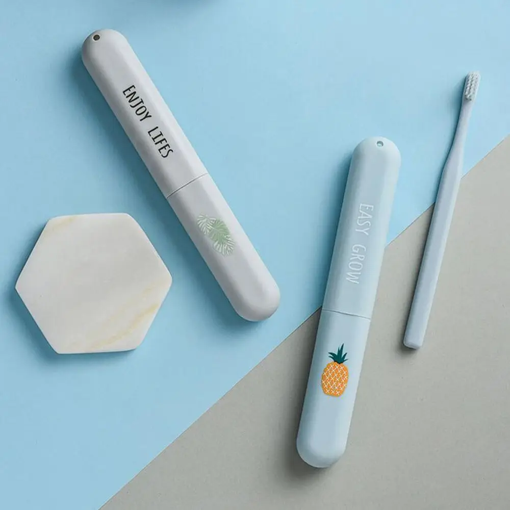 1 шт. портативный держатель для зубных щёток с мультяшным рисунком Для