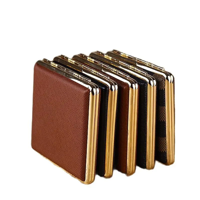 

Кожаный металлический чехол IMCO для сигареты 7,6 мм, коричневый, черный