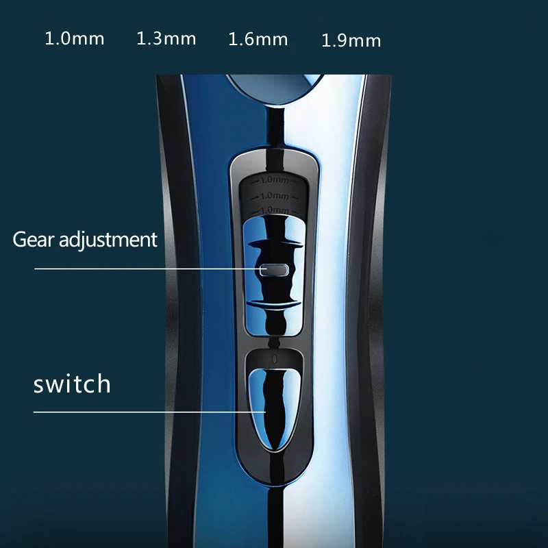 Riwa ipx7 класс водонепроницаемый профессиональная машинка для стрижки волос