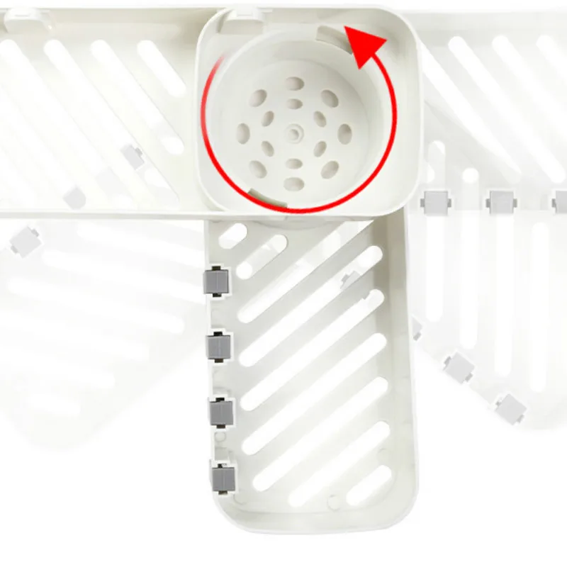 Полка для ванной вращающаяся вешалка полотенец органайзер хранения туалета