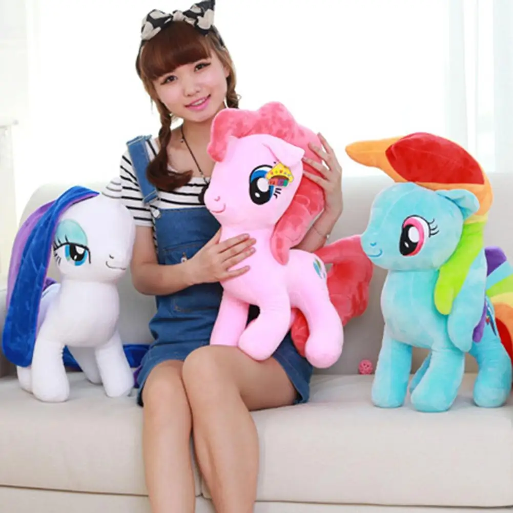 Единорог прекрасная лошадь мягкие животные милый плюшевый пони Kawaii Pegasus куклы