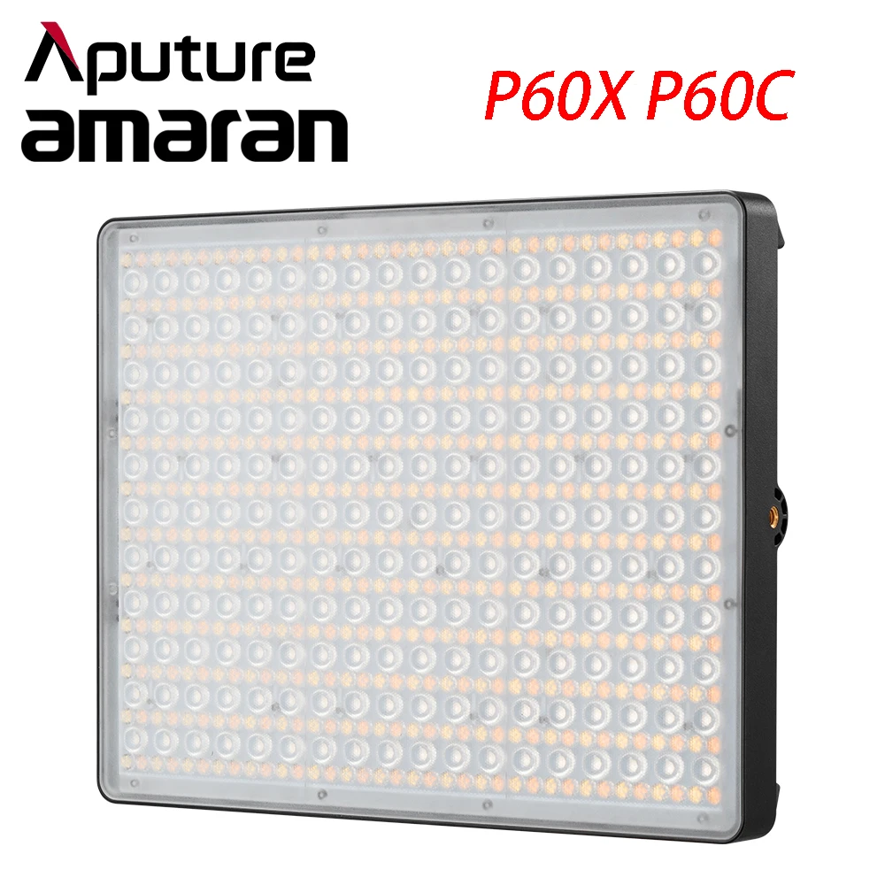 Aputure Amaran P60c RGBWW полноцветный P60x двухцветный светодиодный панельный светильник