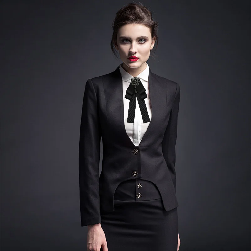 I Remiel Винтажная брошь в виде галстука бабочки булавки и броши для воротника