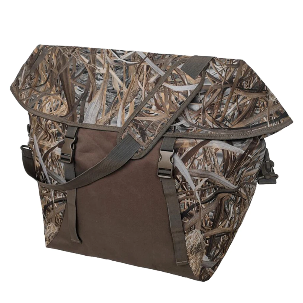 Сумка для рыбалки и охоты объемный чехол с плечевым ремнем наземным простынем