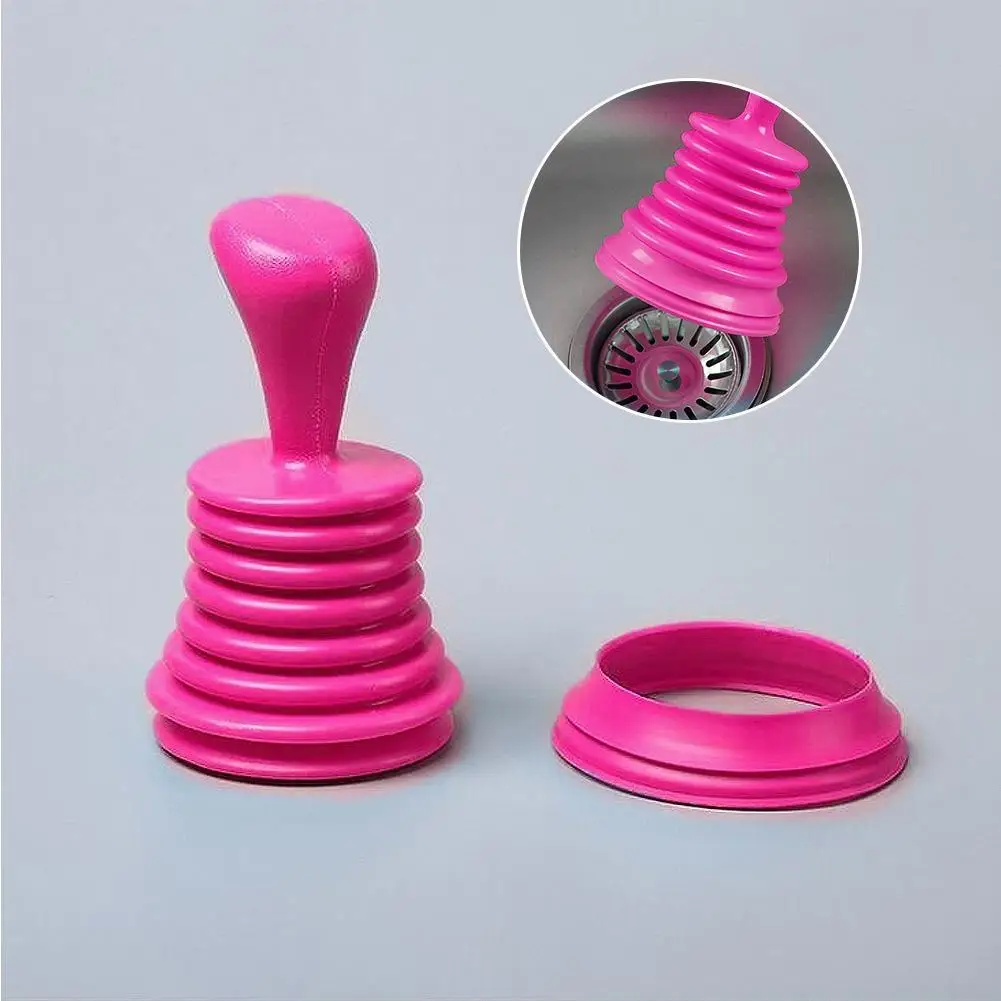 1 шт. сливной Плунжер мощность всасывание для туалета раковина душ трубы забивать