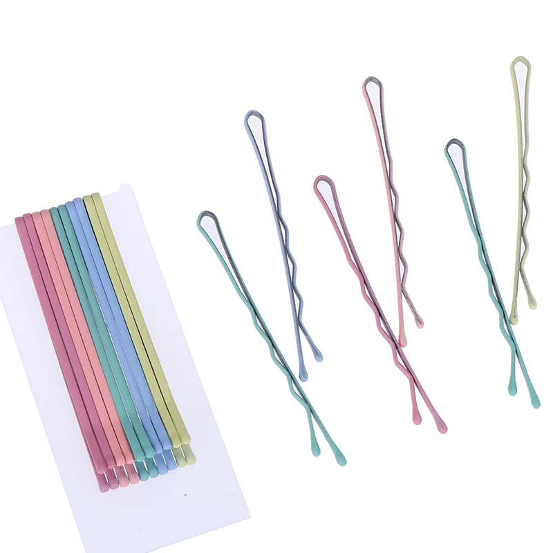 10 шт. металлические волнистые заколки-шпильки для женщин и девочек стильные