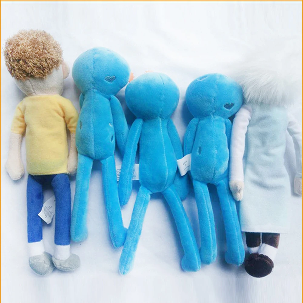 25 см с принтом Рик и Морти плюшевые игрушки Sanchez Смит мистер мисикс Джерри летние