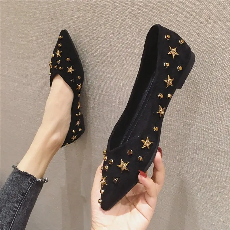 

Little star celebrity style French girl high heels female stiletto heel 2020 new women's shoes spring and autumn single shoes