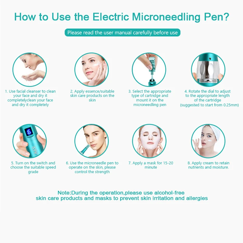 

Dr Pen Ultima A6S with 12Pcs Needle Cartridges Newest Derma Pen Microneedling MTS Tool Hair Growt Stretch Marks Remover Machine
