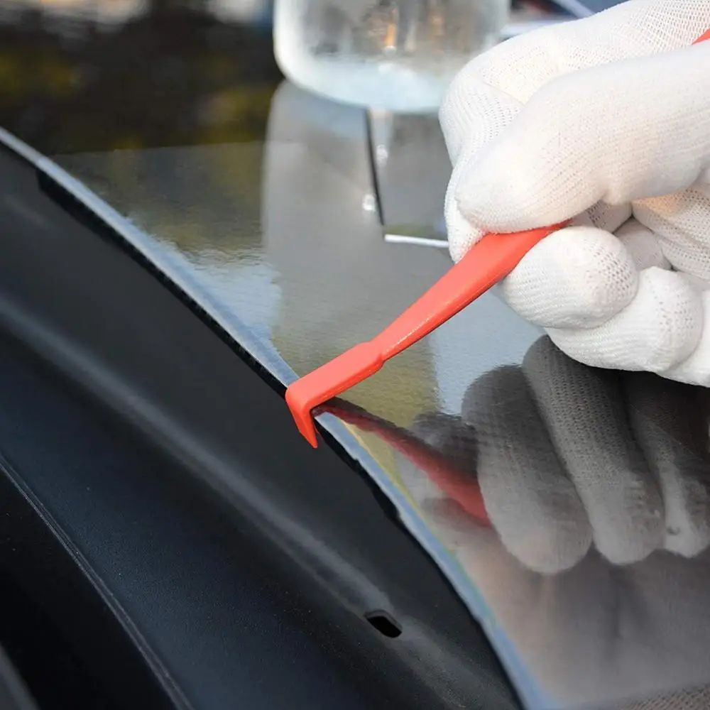 7 шт. виниловая Автомобильная обертка микро Магнитный скребок скребка набор из