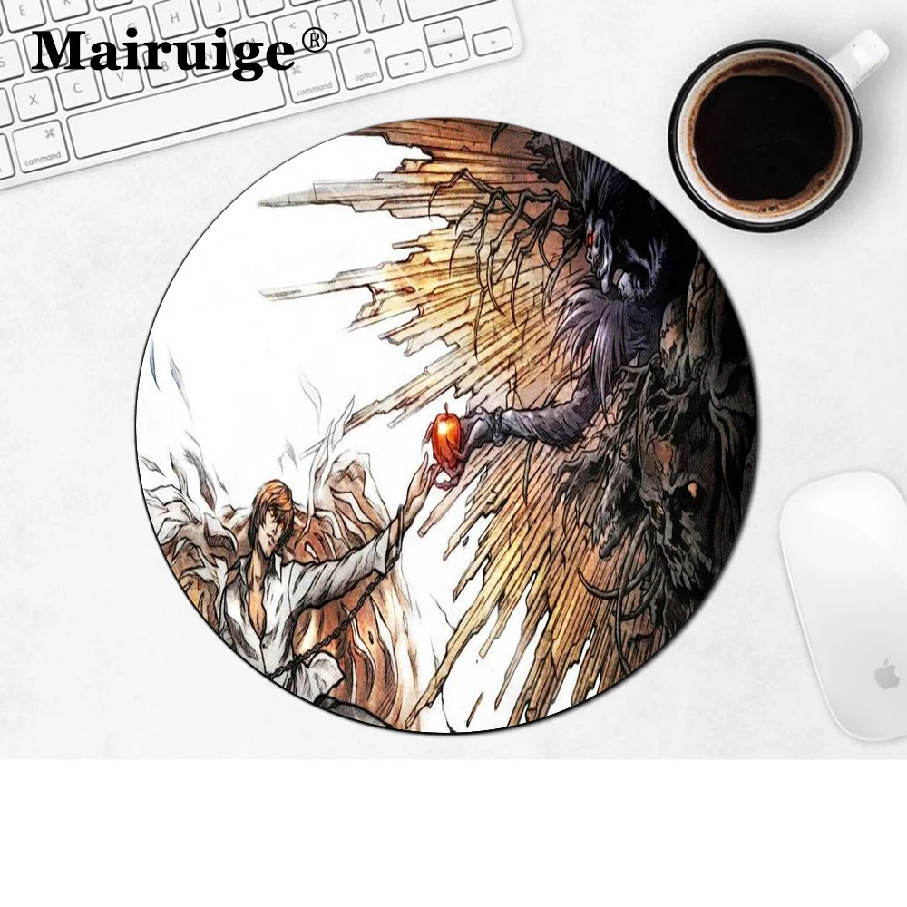 

Death Note Black Mouse Pad computer mouse pad gamer Placemats the mousepad company mousepad linux desktop suawin mousepad