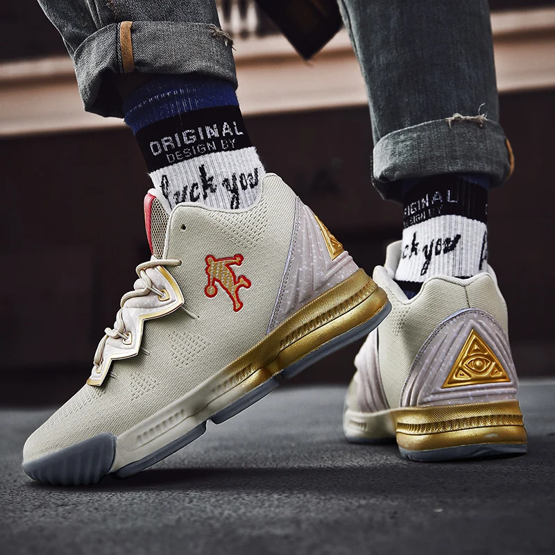 Men Jordan Basketball Shoes Cushioning Men's Basketball Sneakers Lebron Basketball Shoes Breathable Outdoor Combat Boots