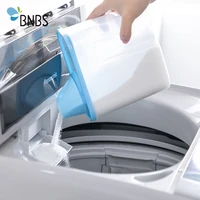 2l3l bathroom washing powder storage box plastic container for detergent cans boxes with cover bathroom accessories