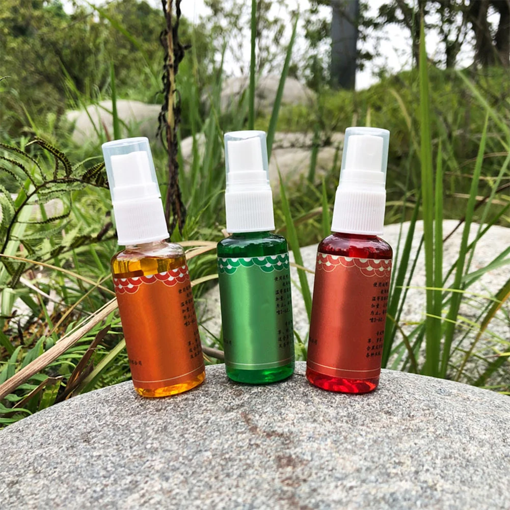 

1Bottle Of 30ml Outdoor Fishing Bait Spray Attractant Suitable For Bigeye Carp Tilapia Fishing Bait Bottom Nest Artificial Spray