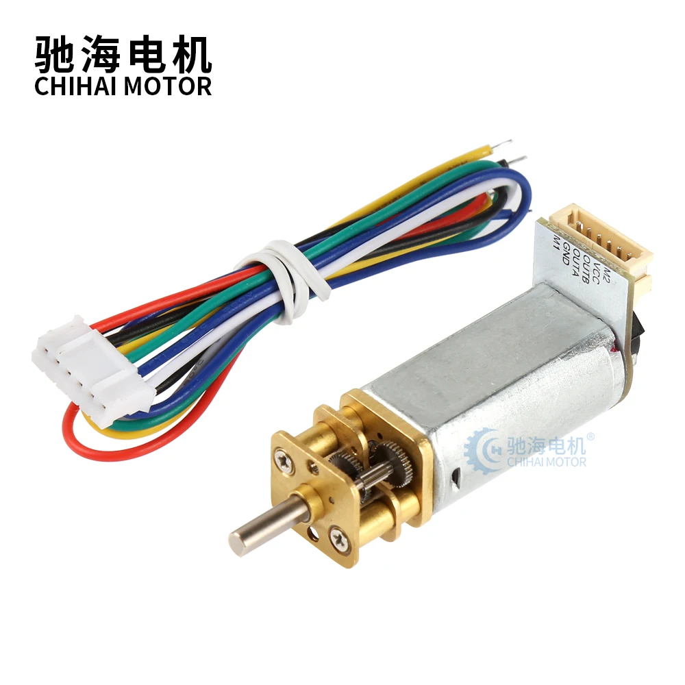Chihai motor CHF-GM13-050SHV 13mm DC12V 6V dc geared with encoder for robot | DC Motor