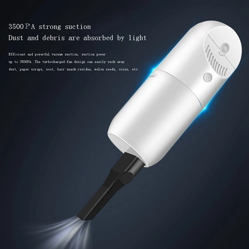 

Car Vacuum Cleaner Portable Handheld 120W 3500PA Wet/Dry Vaccum Cleaner for Car Home Vacuum Cleaner Car Cleaners
