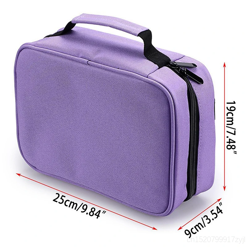 Чехол для художественных маркеров на холсте 60 слотов чехол переноски Холщовый