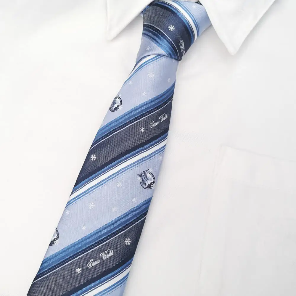 Галстук DK унисекс с принтом снежинок изысканная работа в японском стиле Униформа