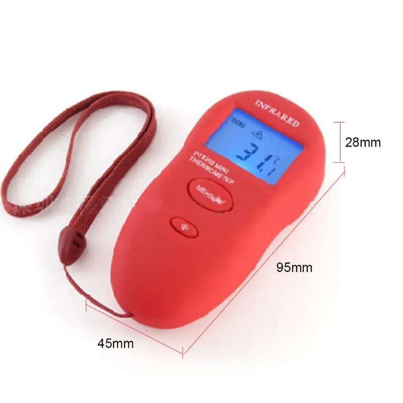 Бесконтактный Мини Инфракрасный термометр цветной инфракрасный портативный