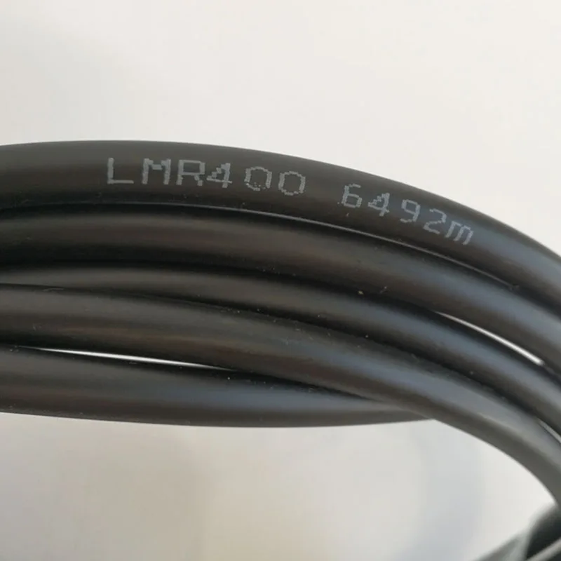 2pcs/lot 5 Meters LMR400 cable RF coaxial N male plug to male extension cord adapter cable KSR LMR400 military quality