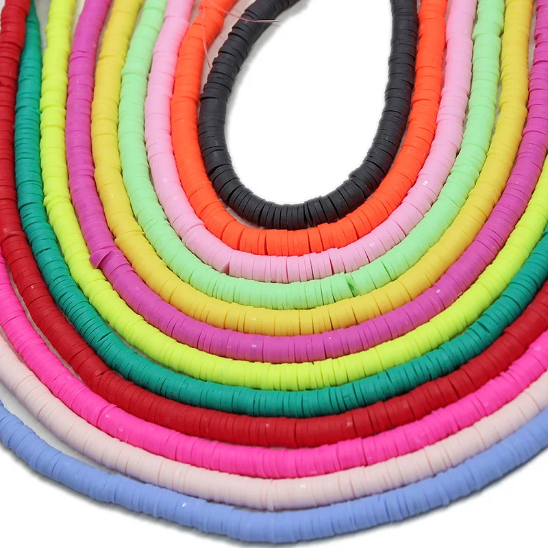 Лидер продаж полимерные бусины из глины для изготовления ювелирных изделий 6 мм