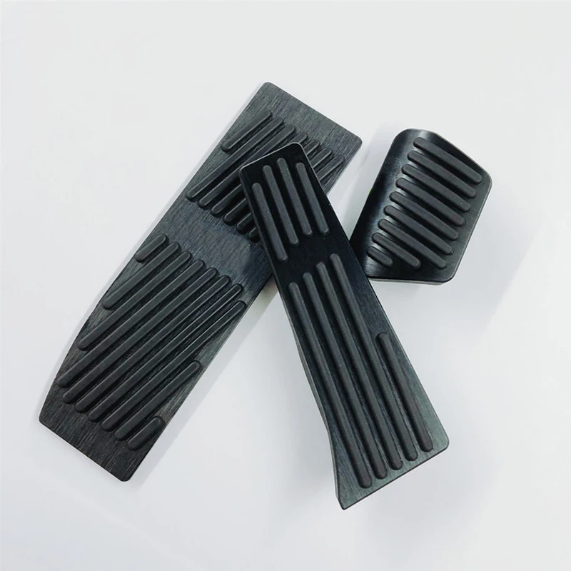 

Aluminum Alloy Brake Accelerator Fuel Car Pedals Set Fit for BMW E46 E87 E90 E91 E92 E93 M3 AT MT 2005-2012 Silver Black Color