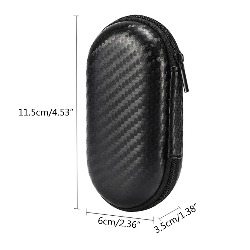 

Carrying Case EVA Zipper Carrying Hard Case Cover for Digital Voice Recorders MP3 USB Cable Memory Cards