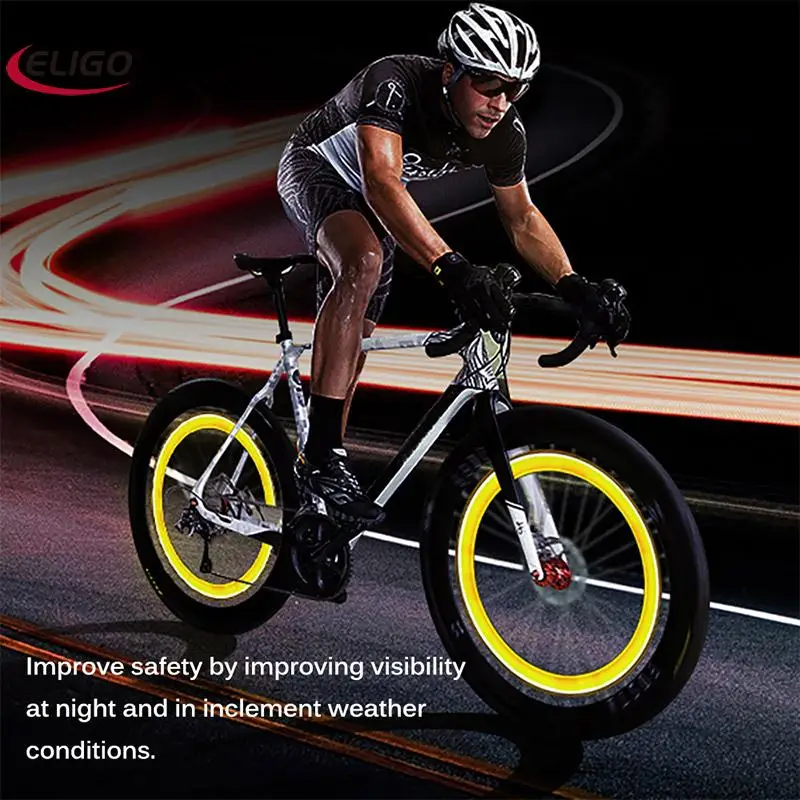 2 шт. светодиодные фары для велосипеда колесо шток клапана Кепки легкий Горный