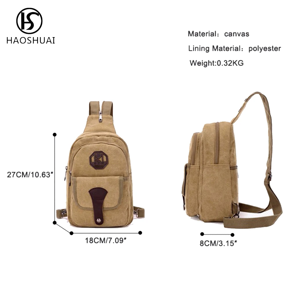 Унисекс Новые повседневные холщовые нагрудные сумки мужские и женские на плечо