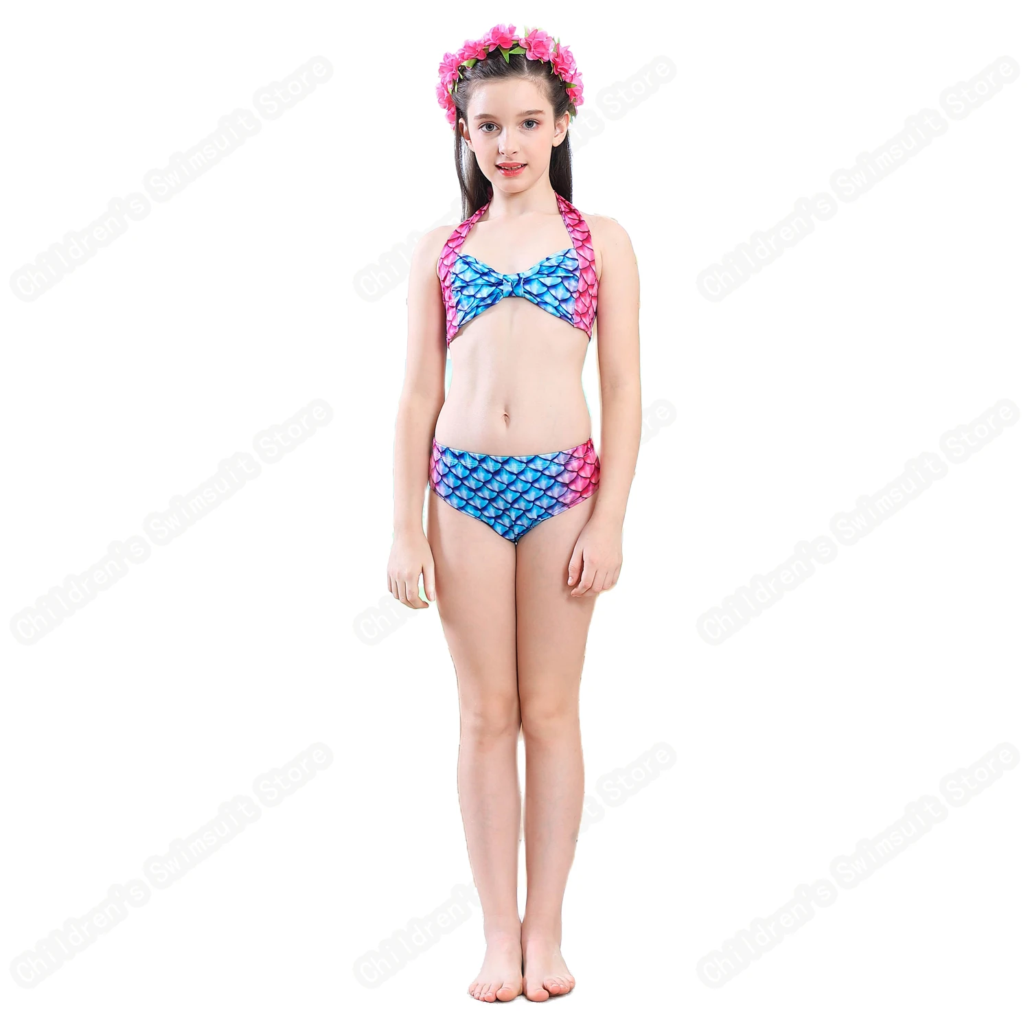 

Mermaid Tail Summer New Style Bikini Swimsuit For Girls The Mermaid Princess Cosplay Costume Swimming Sunbathing And Take Photos