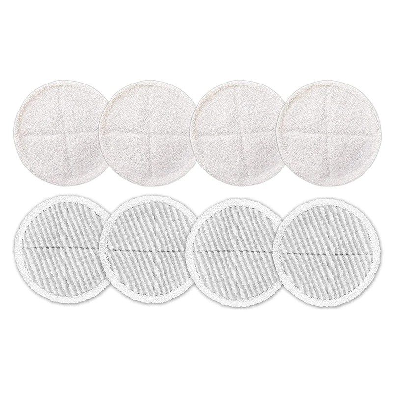 

8 Pack Replacement Pads for Bissell Spinwave Crosswave Microfiber Washable & Reusable Compatible 2124 2039A 2307 2315