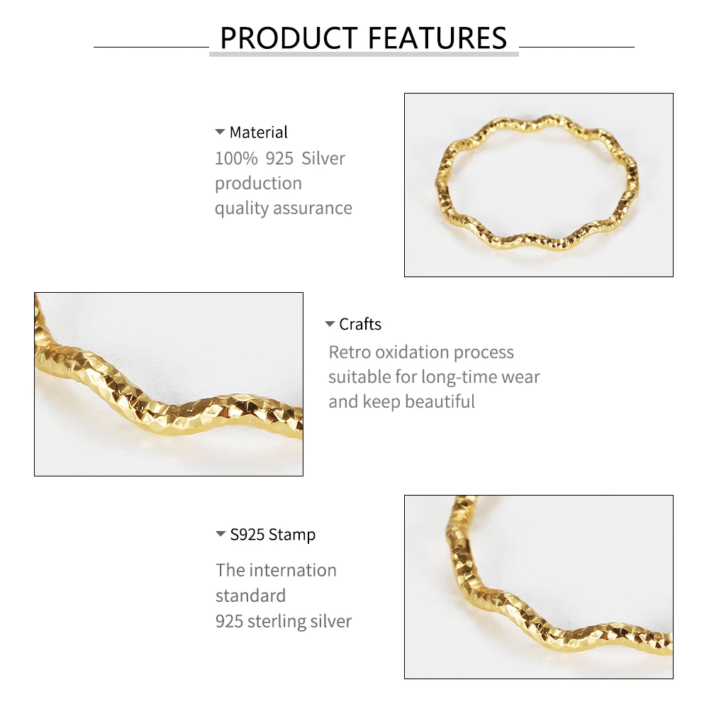 Женское кольцо из серебра 100% пробы с тонкой линией | Украшения и аксессуары