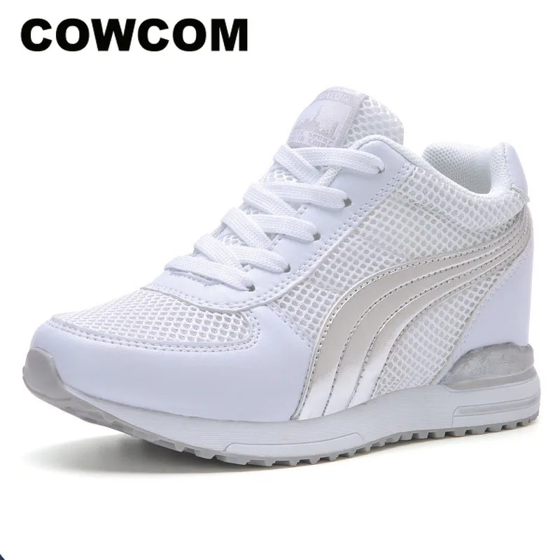 COWCOM/обувь на высоком каблуке Женская обувь платформе Модная женская толстой