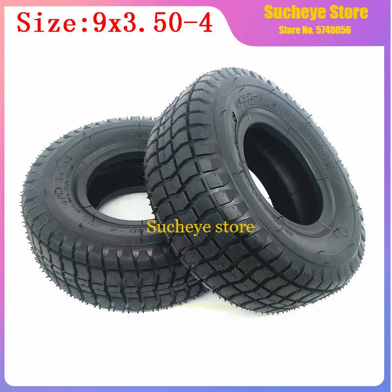 9x3.50-4 шины внутренняя труба 9 ''колеса для дерна Rider протектора газонокосилка