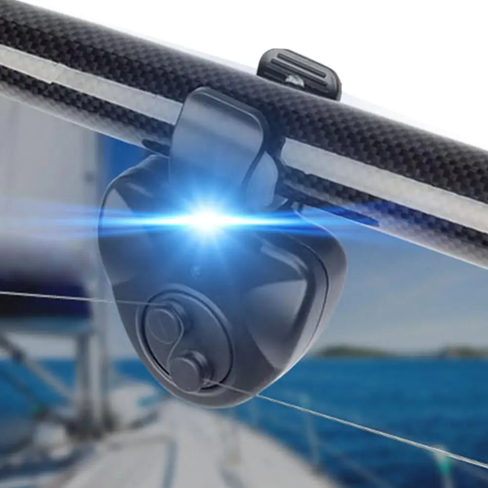 

HobbyLane Sensitive Sound-light Fishing Bait Alarm Indicator Electronic Buffer Alarm Bell Clip for Daytime Night Fishing