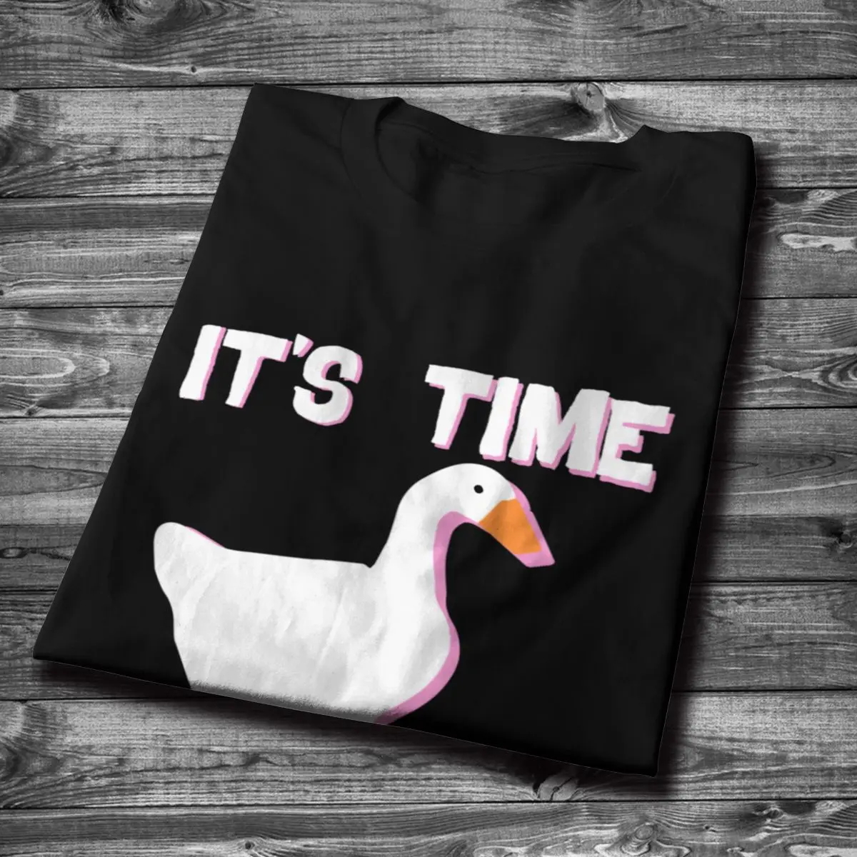 Футболка премиум класса Geek It's Time For Goose Crime для мужчин тонкая футболка из чистого