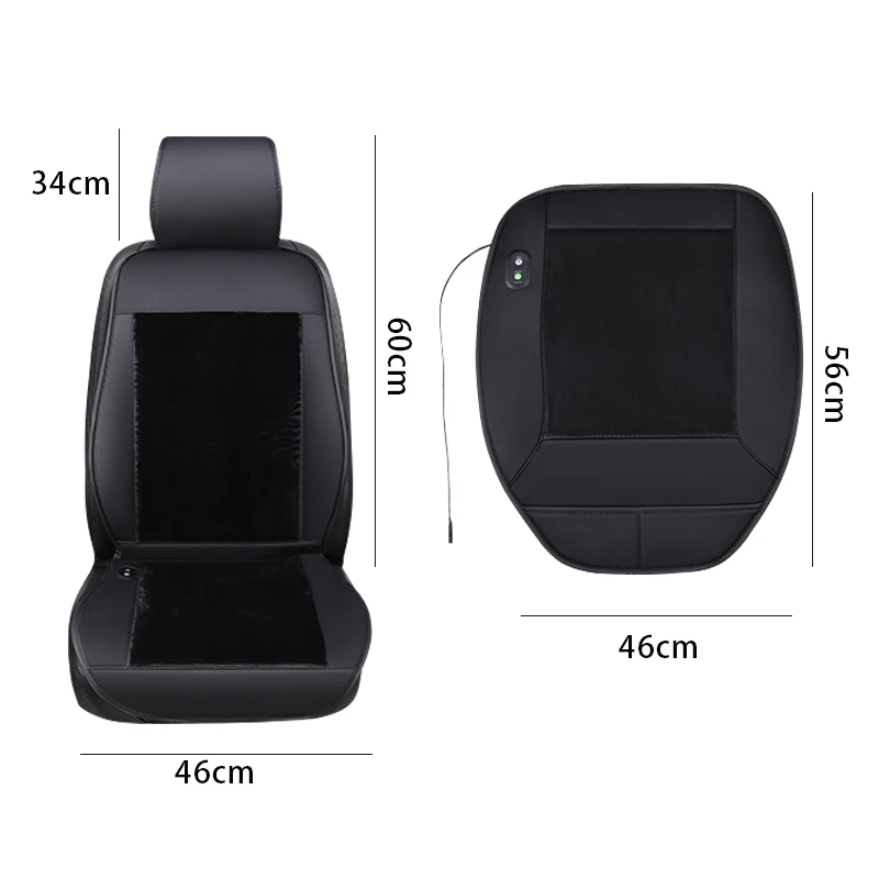 Автомобильный чехол на сиденье с подогревом подушка теплая высокое качество 12 В