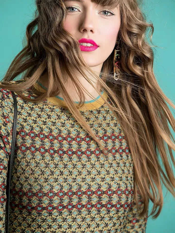 Высокое качество 2021 новых осенью и зимой как у знаменитостей вечерние с круглым