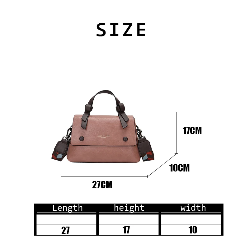 

2020 New Autumn Winter Women Casual Temperament Handbag Ladies Fashion Nylon Shoulder Strap Solid Luxury PU Leather Bag